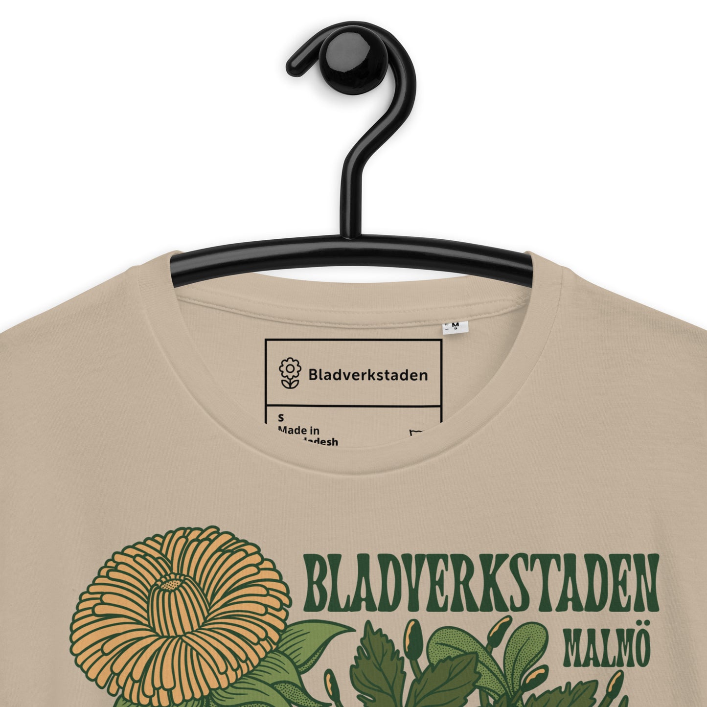 Bladverkstaden Unisex T-shirt i ekologisk bomull