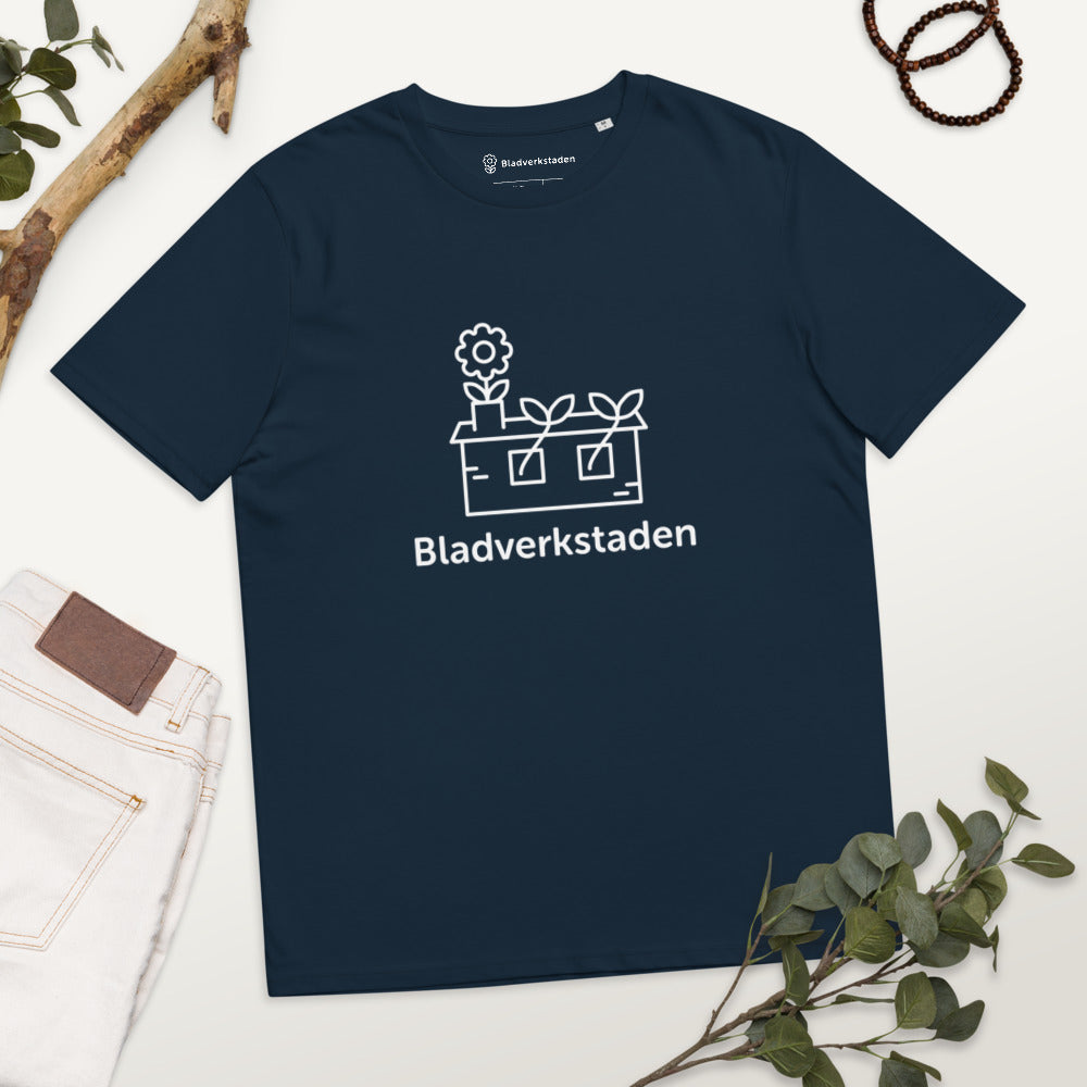 Bladverkstaden Svart T-shirt i valfri färg - ekologisk bomull