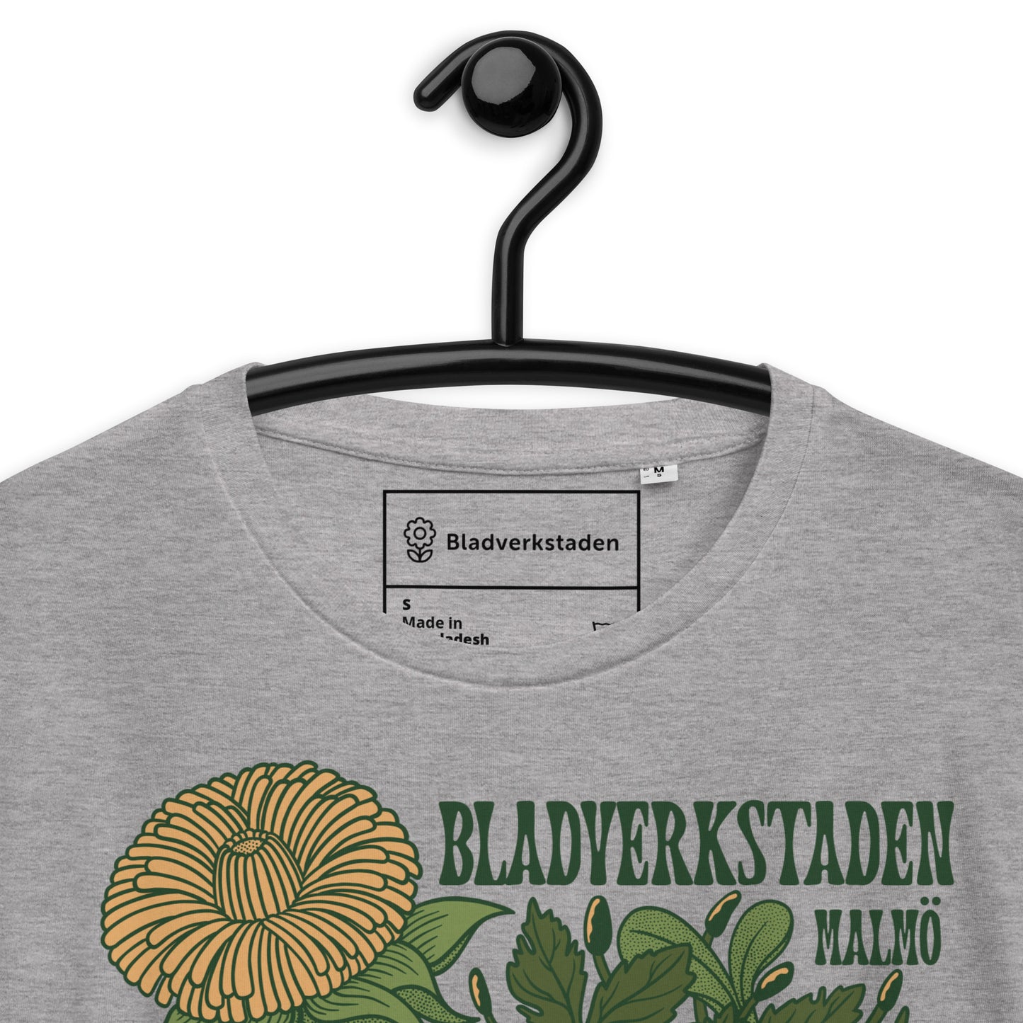 Bladverkstaden Unisex T-shirt i ekologisk bomull