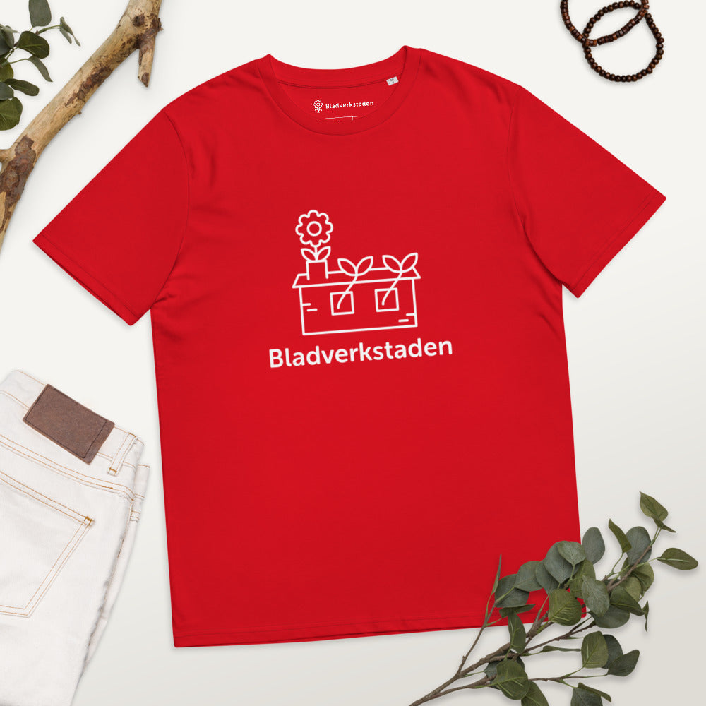Bladverkstaden Svart T-shirt i valfri färg - ekologisk bomull