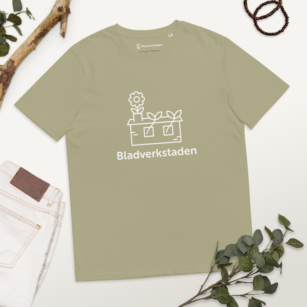 Bladverkstaden Svart T-shirt i valfri färg - ekologisk bomull