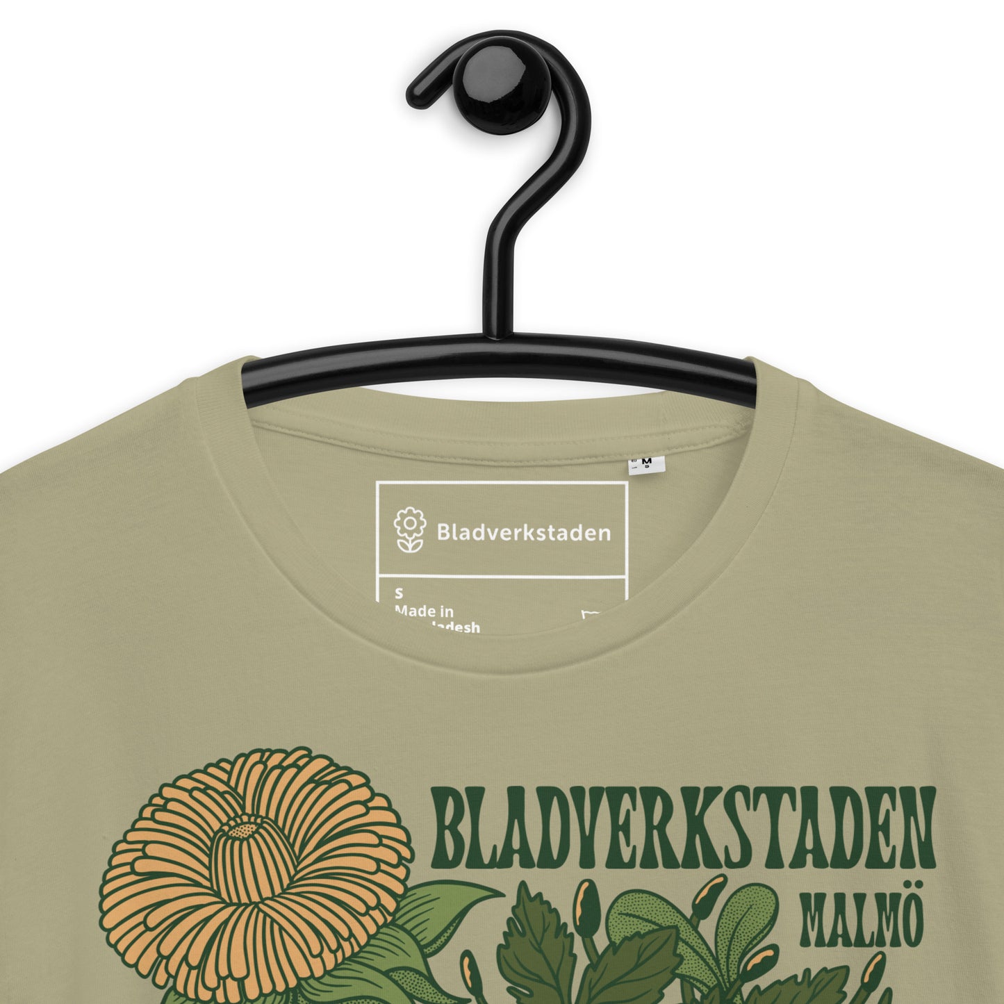 Bladverkstaden Unisex T-shirt i ekologisk bomull