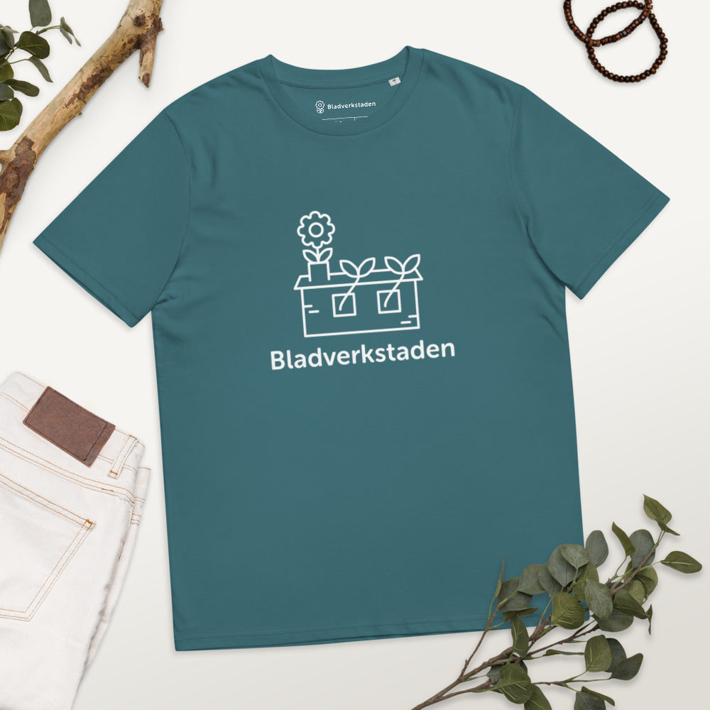 Bladverkstaden Svart T-shirt i valfri färg - ekologisk bomull