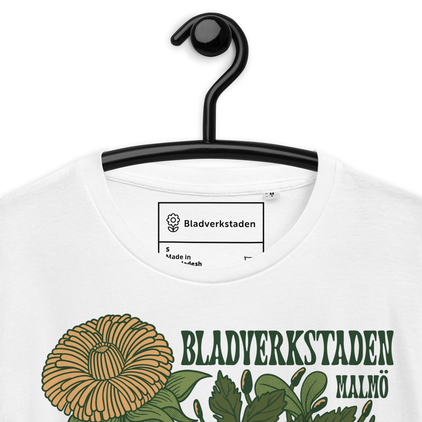 Bladverkstaden Unisex T-shirt i ekologisk bomull